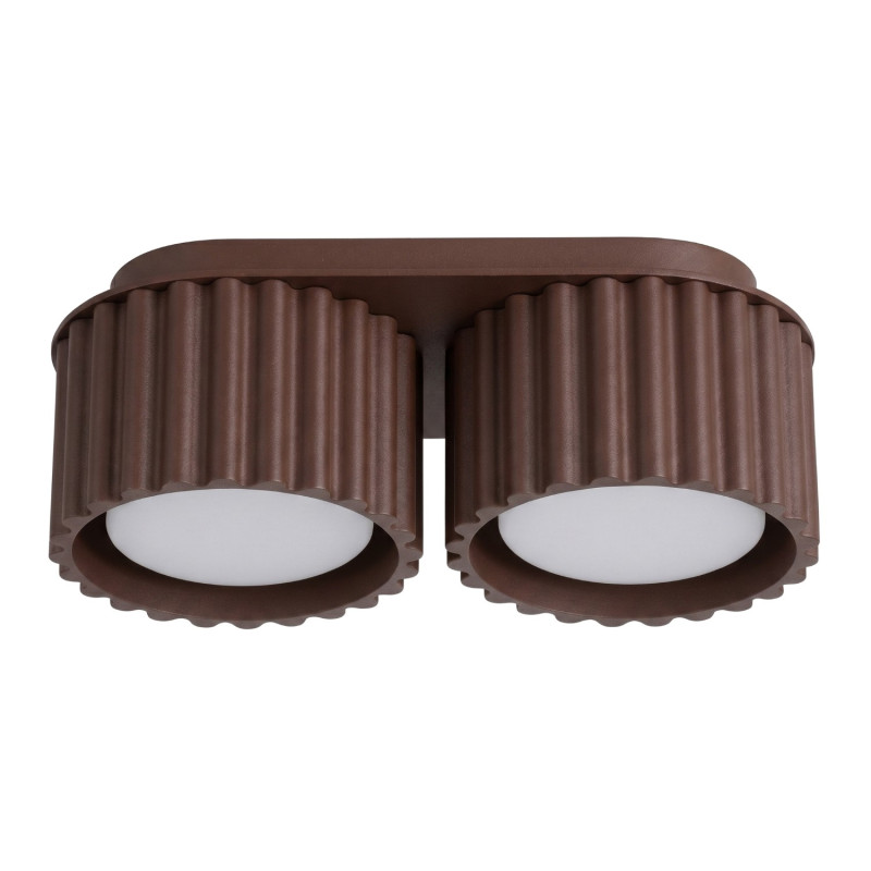 Plafon AURA 2 brązowy Gx53 SL.2427