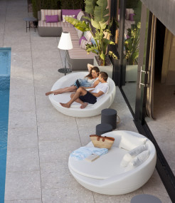 3217 FORMENTERA CABLE SOFA Z PODŚWIETLENIEM BIAŁA