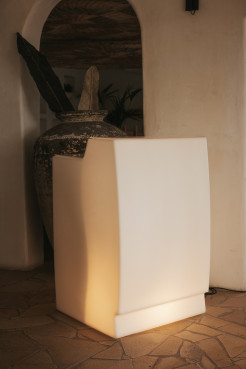 3258 SICILIA 75 SOLAR LAMPA ZEWNĘTRZNA BIAŁA