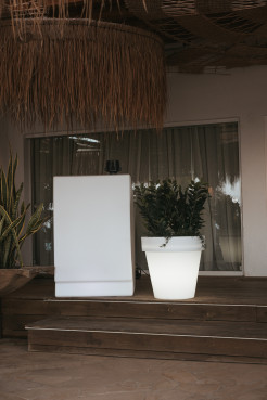 3258 SICILIA 75 SOLAR LAMPA ZEWNĘTRZNA BIAŁA