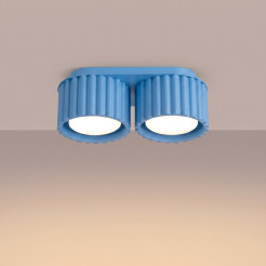 Plafon AURA 2 błękitny Gx53 SL.2432