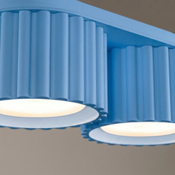 Plafon AURA 2 błękitny Gx53 SL.2432