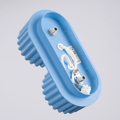 Plafon AURA 2 błękitny Gx53 SL.2432