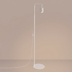 Lampa podłogowa KARBON 1 biała SL.2013