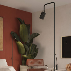 Lampa podłogowa KARBON 1 czarna SL.2015