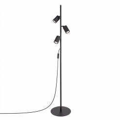 Lampa podłogowa KARBON 3 czarna SL.2016