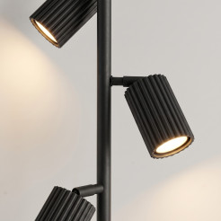 Lampa podłogowa KARBON 3 czarna SL.2016