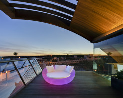 3218 FORMENTERA SOLAR SOFA Z PODŚWIETLENIEM BIAŁA