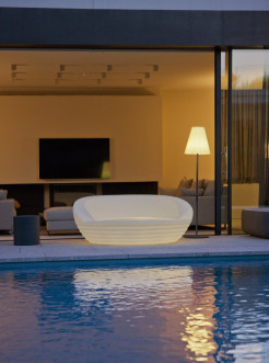 3218 FORMENTERA SOLAR SOFA Z PODŚWIETLENIEM BIAŁA