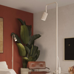 Lampa podłogowa KARBON 1 beżowa SL.2017