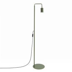 Lampa podłogowa KARBON 1 zielona oliwka SL.2025