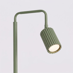 Lampa podłogowa KARBON 1 zielona oliwka SL.2025