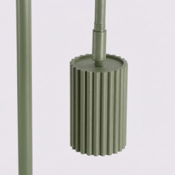 Lampa podłogowa KARBON 1 zielona oliwka SL.2025
