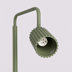 Lampa podłogowa KARBON 1 zielona oliwka SL.2025