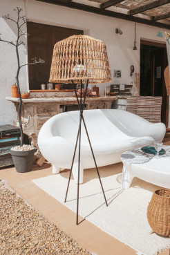 3160 JAMAICA CABLE SOFA Z PODŚWIETLENIEM BIAŁA
