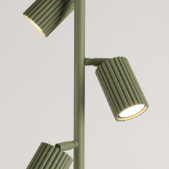 Lampa podłogowa KARBON 3 zielona oliwka SL.2026