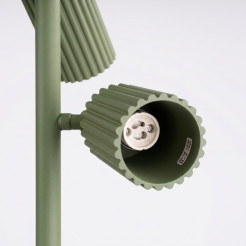 Lampa podłogowa KARBON 3 zielona oliwka SL.2026