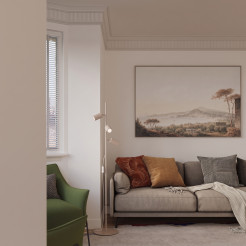 Lampa podłogowa KARBON 3 taupe SL.2020