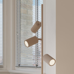 Lampa podłogowa KARBON 3 taupe SL.2020