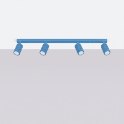Plafon KARBON 4L błękitny SL.2382