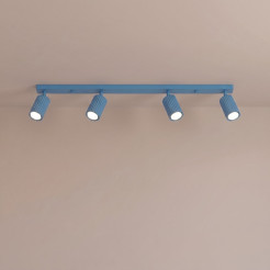 Plafon KARBON 4L błękitny SL.2382
