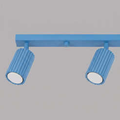 Plafon KARBON 4L błękitny SL.2382