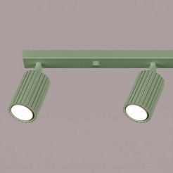 Plafon KARBON 4L szałwiowy SL.2354