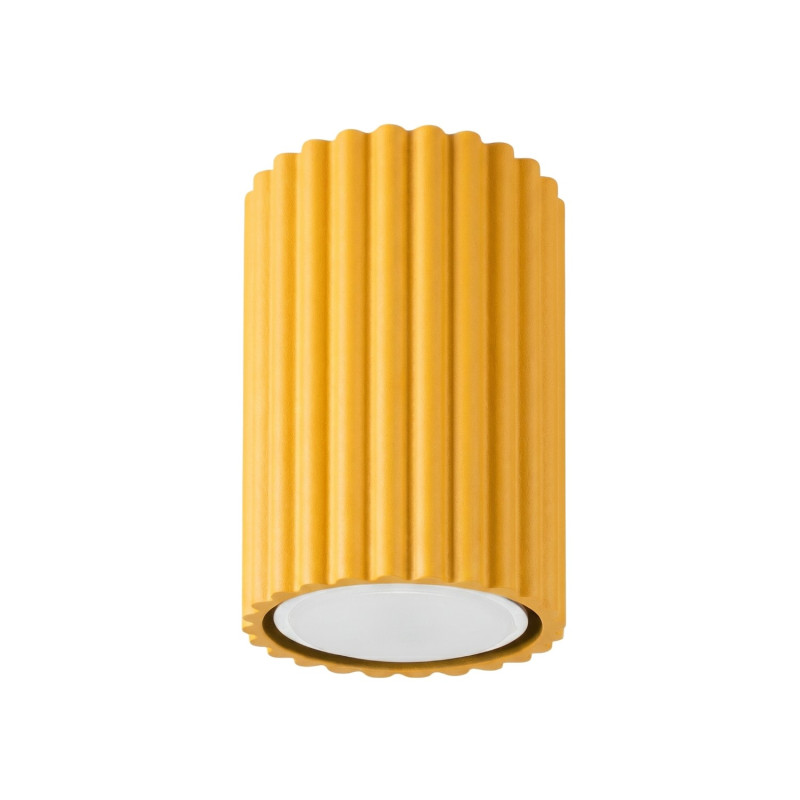 Plafon KARBON 10 żółty SL.2329