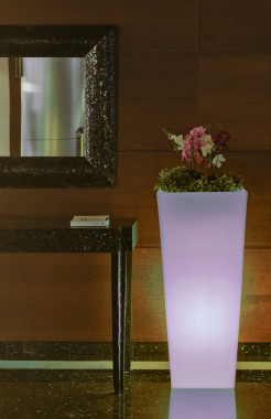 3354 MELISA 50 SOLAR DONICZKA Z PODŚWIETLENIEM BIAŁA