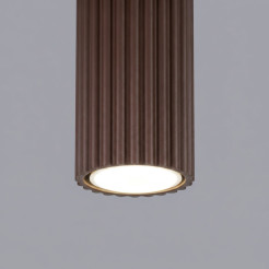 Plafon KARBON 10 brązowy SL.2331