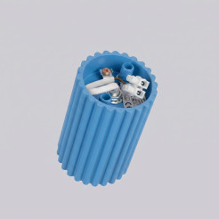 Plafon KARBON 10 błękitny SL.2332
