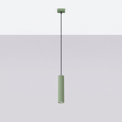 Lampa wisząca KARBON 1 szałwiowa SL.2333