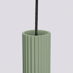 Lampa wisząca KARBON 1 szałwiowa SL.2333