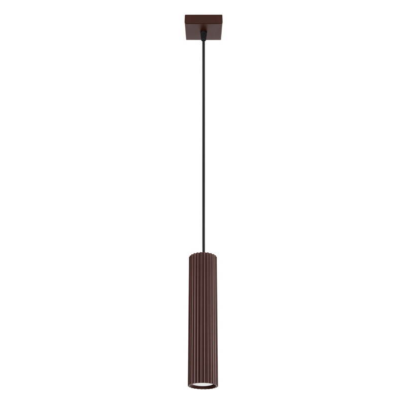 Lampa wisząca KARBON 1 brązowa SL.2336