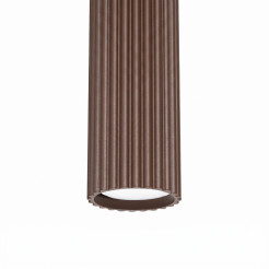 Lampa wisząca KARBON 1 brązowa SL.2336