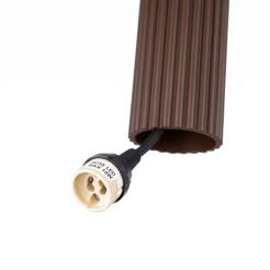 Lampa wisząca KARBON 1 brązowa SL.2336