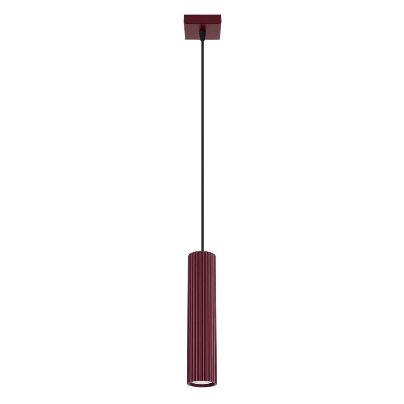 Lampa wisząca KARBON 1 burgund SL.1918