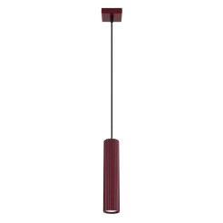 Lampa wisząca KARBON 1 burgund SL.1918