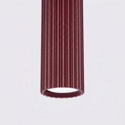 Lampa wisząca KARBON 1 burgund SL.1918