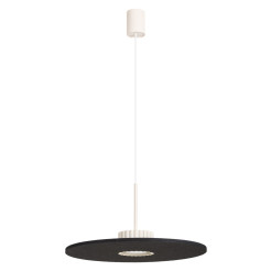 Lampa wisząca OVO 1 beżowa/czarna filc Gx53 SL.2692