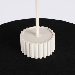 Lampa wisząca OVO 1 beżowa/czarna filc Gx53 SL.2692
