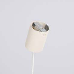 Lampa wisząca OVO 1 beżowa/czarna filc Gx53 SL.2692