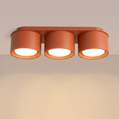 Plafon MODO 3 ochra czerwona Gx53 SL.2452
