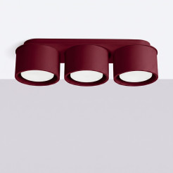 Plafon MODO 3 burgund Gx53 SL.2456