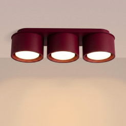 Plafon MODO 3 burgund Gx53 SL.2456