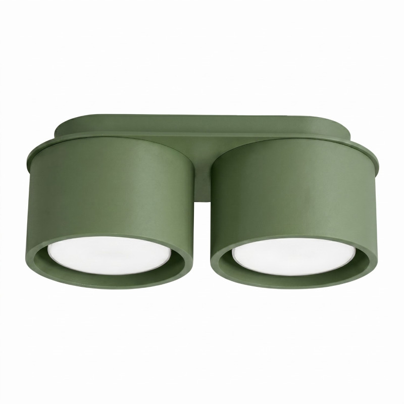 Plafon MODO 2 zielona oliwka Gx53 SL.2463