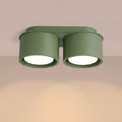 Plafon MODO 2 zielona oliwka Gx53 SL.2463
