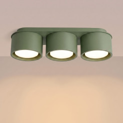 Plafon MODO 3 zielona oliwka Gx53 SL.2464