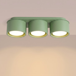 Plafon MODO 3 szałwiowy Gx53 SL.2472