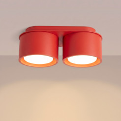Plafon MODO 2 czerwony Gx53 SL.2479
